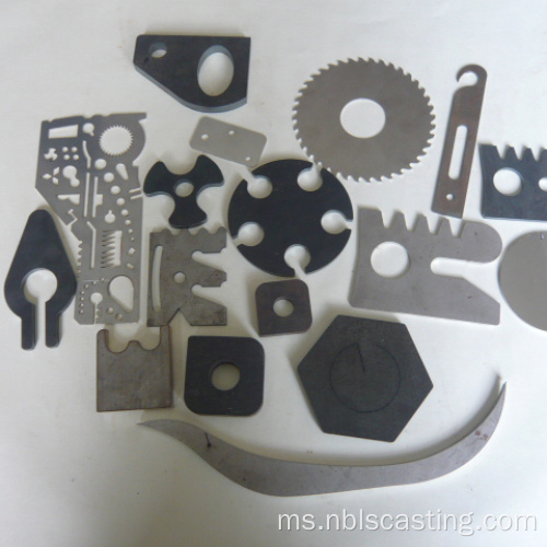 Bahagian logam keluli tahan karat fabrikasi kepingan logam khusus